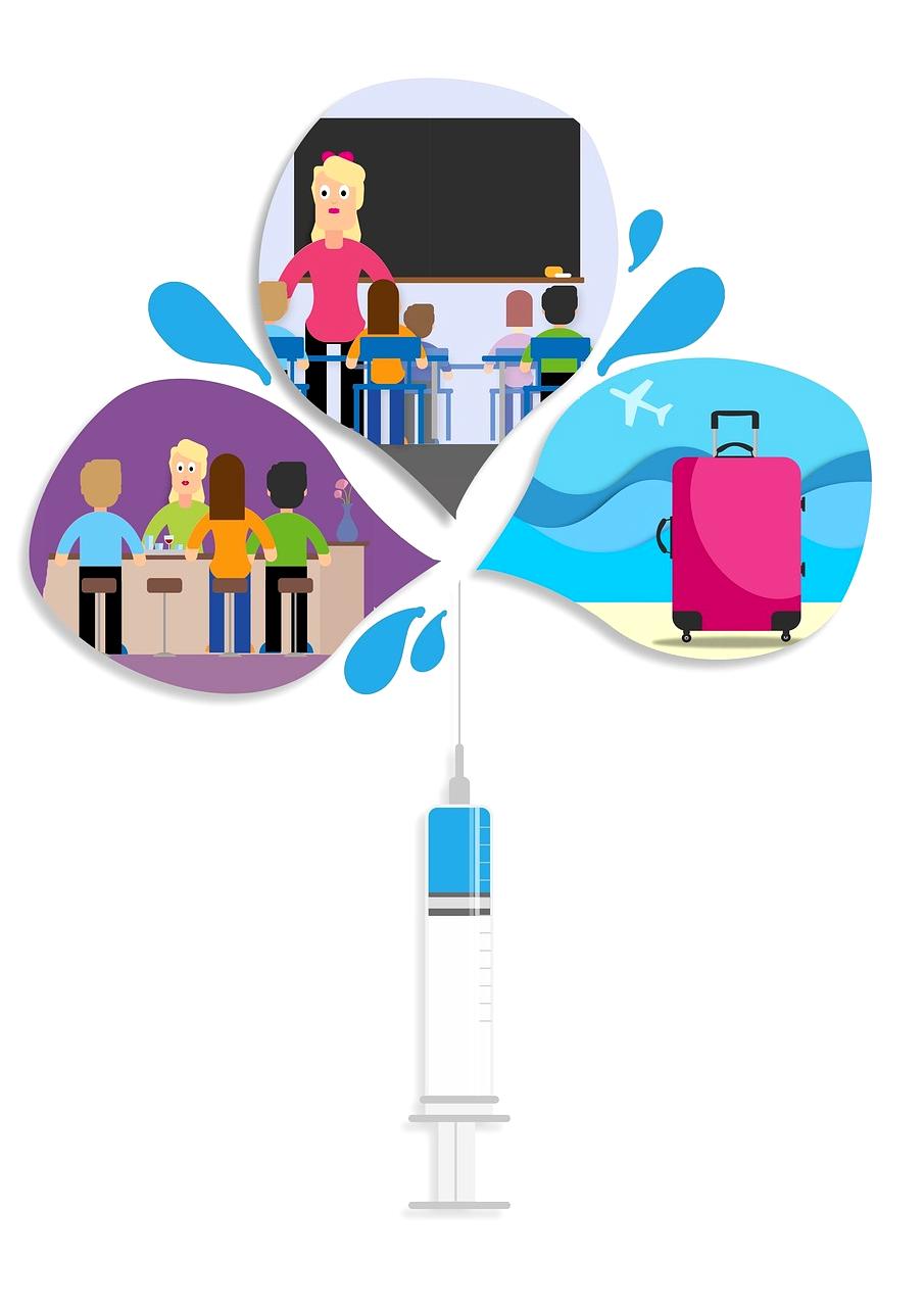 Neural network visualization showing interconnected health data points